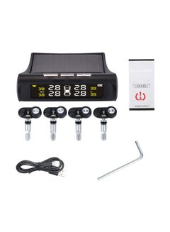 Generic Car Tire Pressure Solar Energy Monitoring System With 4 Internal Sensors  - Image 2