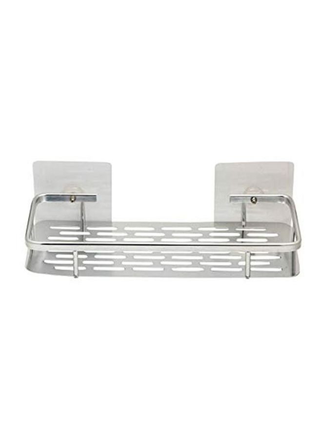 Wall Storage Rack Silver