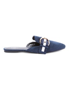 Stephanie Tape Slip-Ons Navy