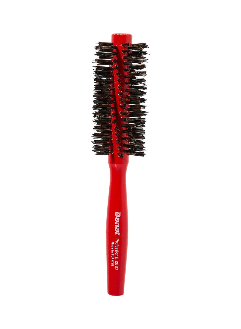 Banat Professional Hair Brush Red/Black - Image 1