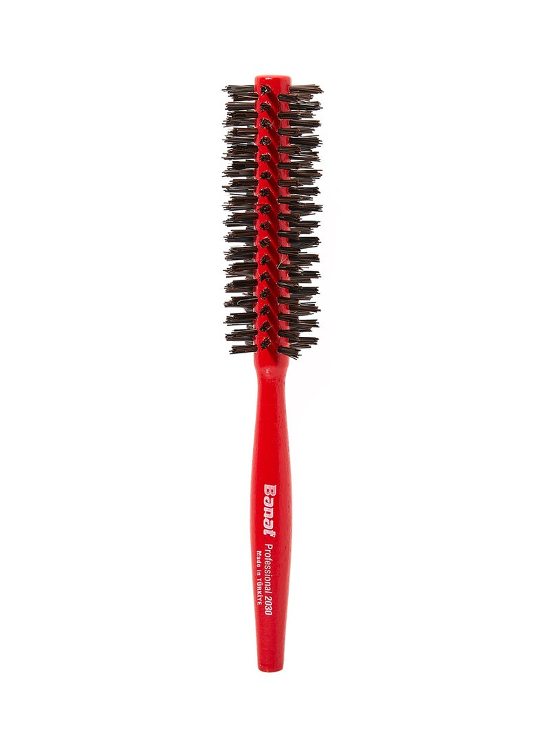 Banat Professional Hair Brush Red/Black - Image 1