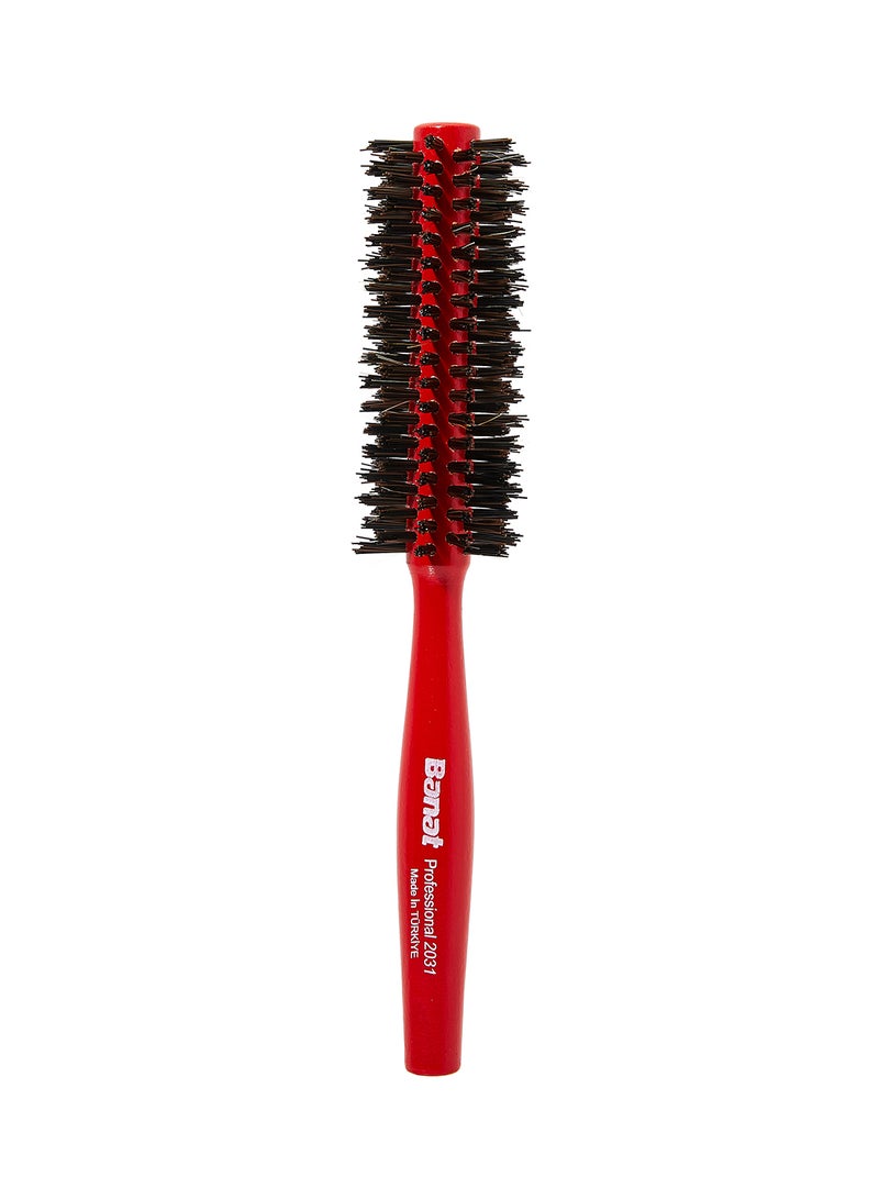 Banat Professional Hair Brush Red/Black - Image 1