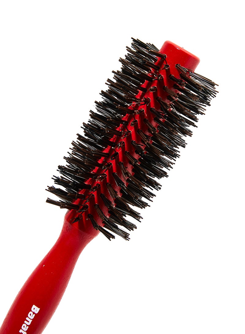 Banat Professional Hair Brush Red/Black - Image 2