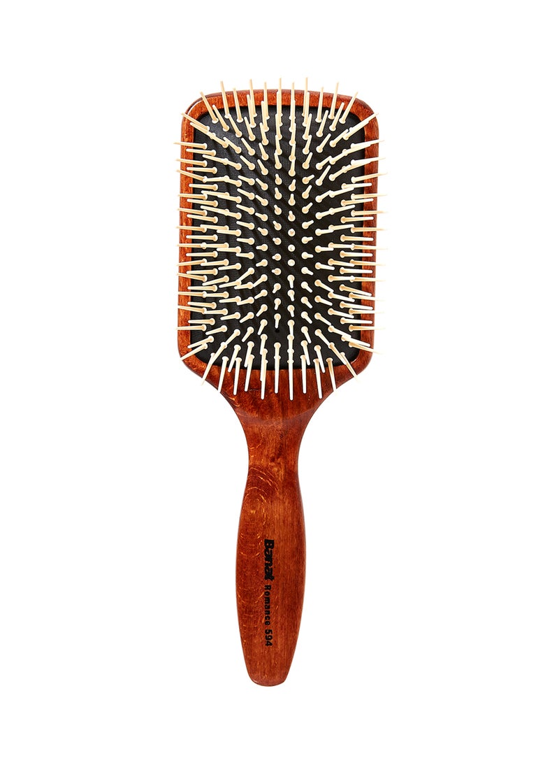 Banat Romance Hair Brush Brown/White/Black - Image 1