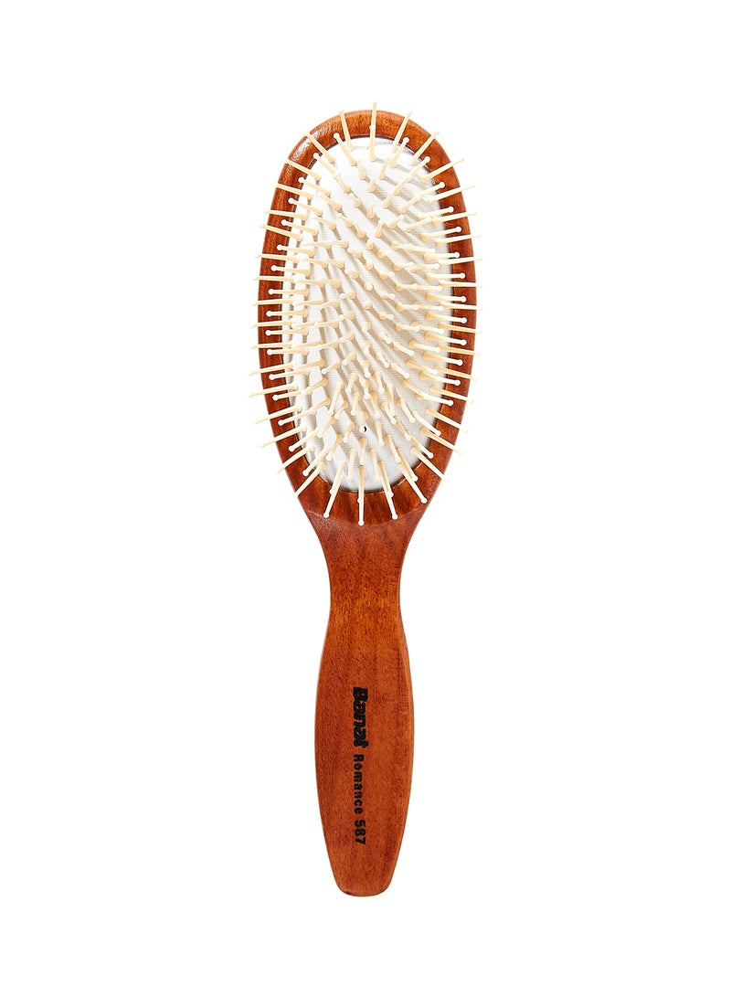 Banat Romance Hair Brush Brown/Beige - Image 1