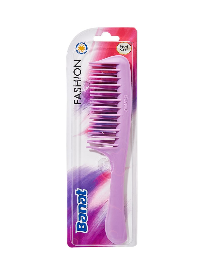 Banat Fashion Hair Comb Purple