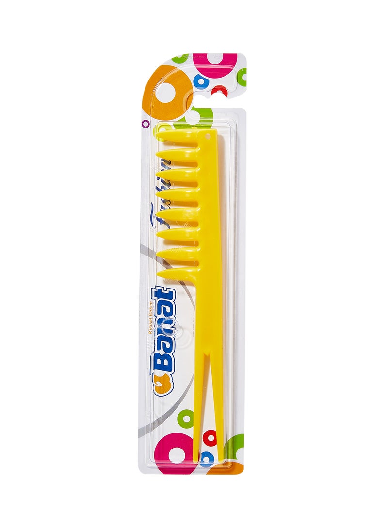 Banat Fashion Hair Comb Yellow