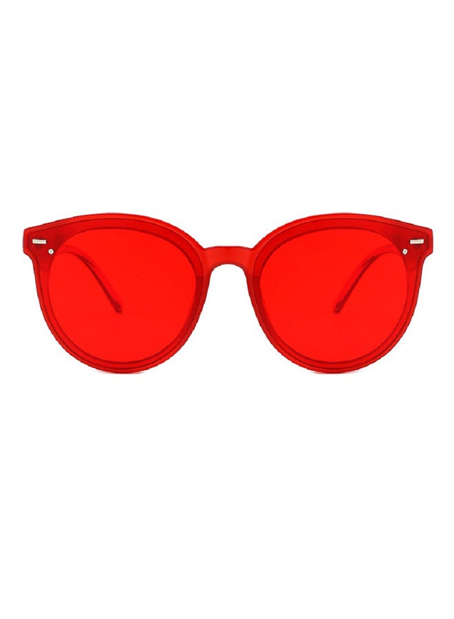 Anti-UV400 Round Frame Sunglasses - Image 1