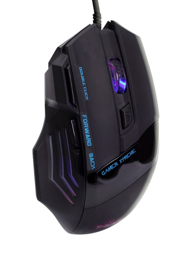 Trands Blue iON Optical Gaming Mouse Black  - Image 3