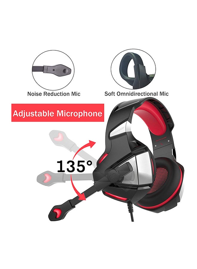 Hunterspider - V-3 Wired Over-Ear Gaming Headset With Microphone For PS4/PS5/XOne/XSeries/NSwitch/PC - Image 1