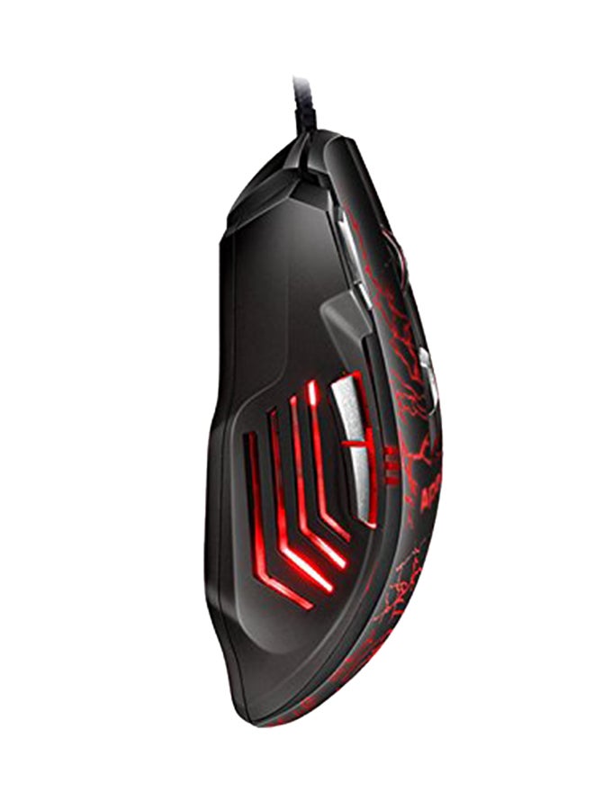 Apedra - A7 Gaming Mouse For Windows XP/Vista/7/8/10/MAC OS X Black/Red - Image 1
