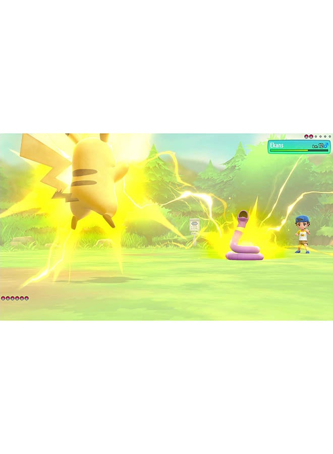 Game Arts Pokemon: Lets Go Pikachu - English/Arabic - (KSA Version) - Adventure - Nintendo Switch  - Image 5