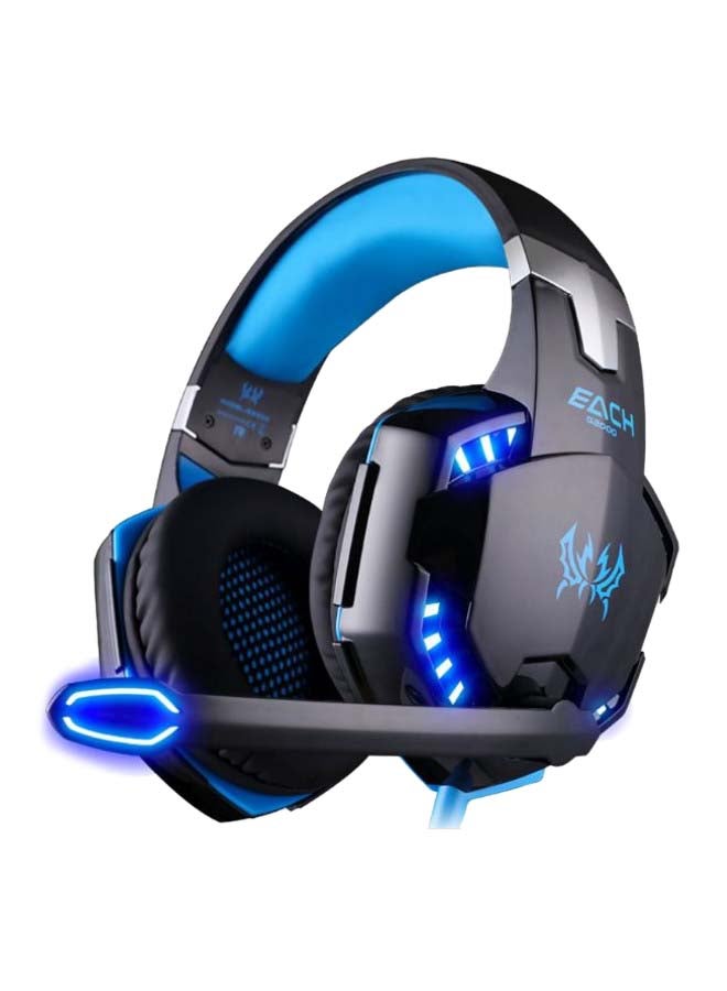 KOTION EACH Stereo Over-Ear Wired Gaming Headphone With Microphone For PS4/PS5/XOne/XSeries/NSwitch/PC  - Image 1