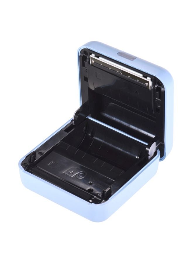 GOOJPRT Wireless Mini Pocket Thermal BT Printer Blue/White - Image 3