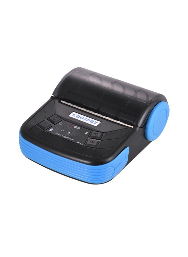 GOOJPRT MTP-3 Thermal Portable Printer Black/Blue  - Image 1