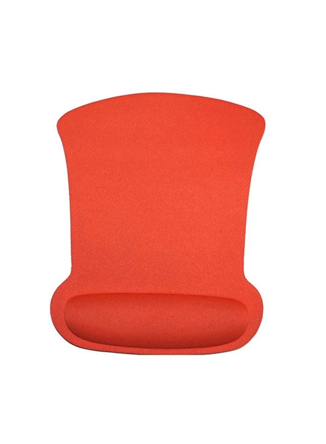 Generic Gel Wrist Support Mouse Pad Orange 