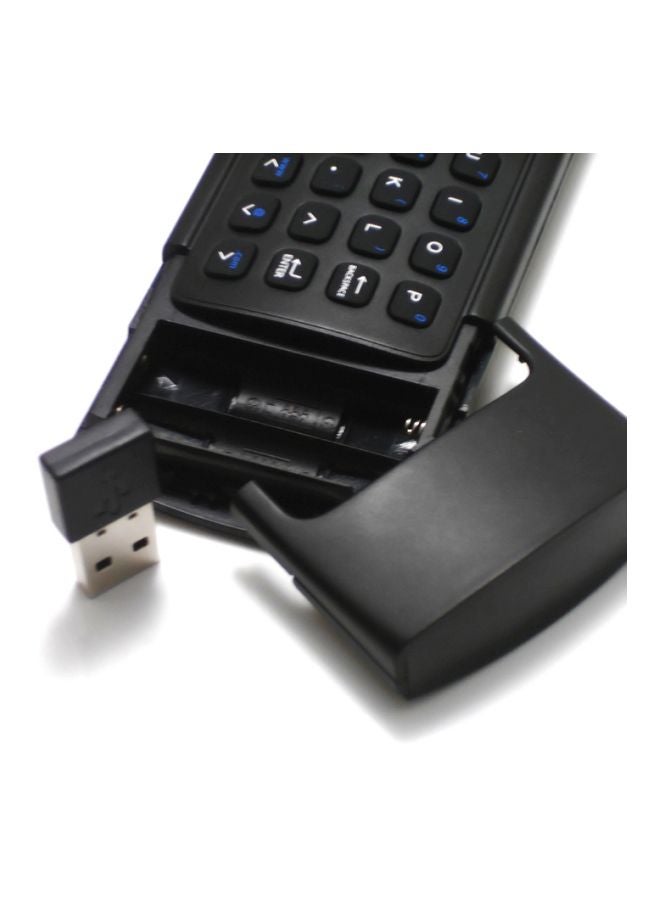 LW Wireless Full Keyboard/Air Mouse/Remote Control Black - Image 5