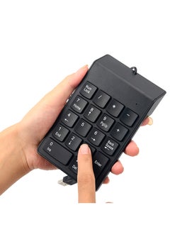ال دبليو لوحة مفاتيح أرقام مع كابل USB أسود  - Image 2