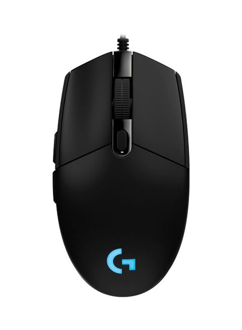 ماوس الألعاب لوجيتك G102 Light Sync مع إضاءة RGB قابلة للتخصيص، 6 أزرار قابلة للبرمجة، خفيف الوزن أسود