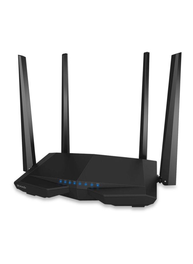 تيندا - راوتر AC6 لاسلكي بسرعة 1200 ميجابت في الثانية أسود - Image 1
