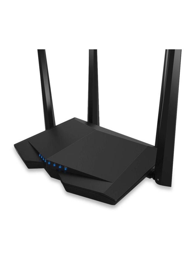 تيندا - راوتر AC6 لاسلكي بسرعة 1200 ميجابت في الثانية أسود - Image 1