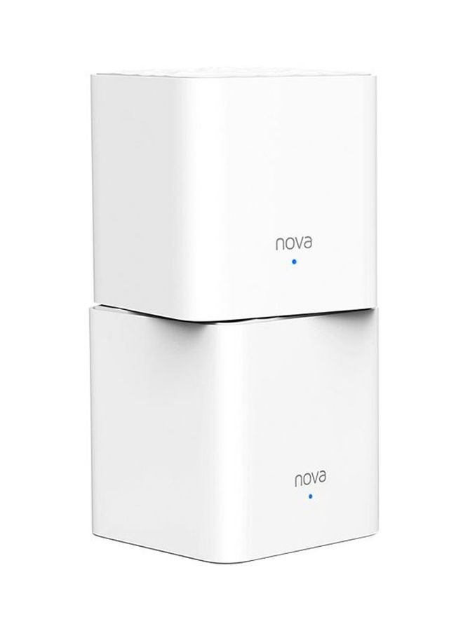 Tenda 3-Piece Dual-Band Through-Wall Router White  - Image 2