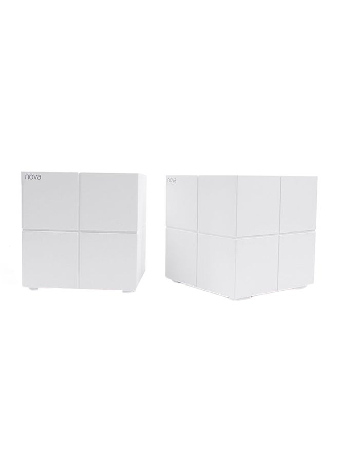 Tenda 3-Piece Dual-Band Through-Wall Router White  - Image 1