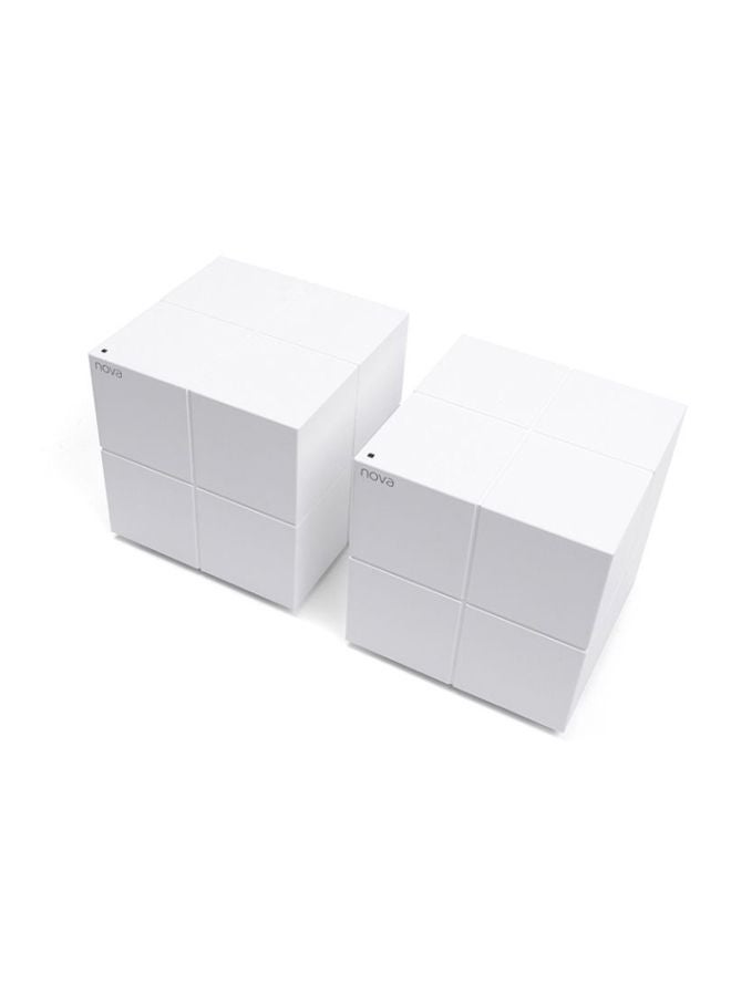 Tenda 3-Piece Dual-Band Through-Wall Router White  - Image 2