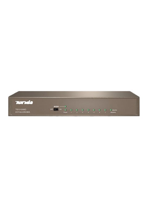 TEG1008M 8-port Gigabit Ethernet Desktop Switch Camel Brown