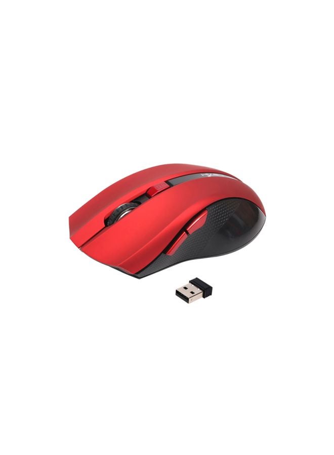 HXSJ - C367 Wireless Gaming Mouse Red/Black - Image 1