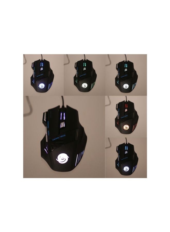 Wired Optical Gaming Mouse Black  - Image 5