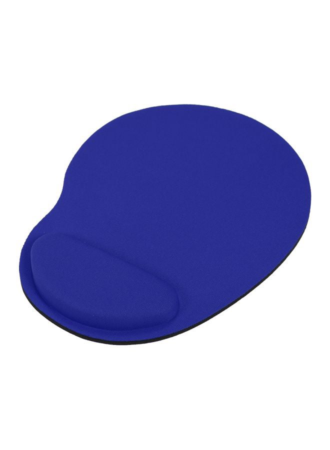 Generic Silicone Wrist Support Mouse Pad Blue 