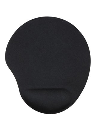Silicone Mouse Pad With Wrist Support Black - v1564988556/N28901712A_1