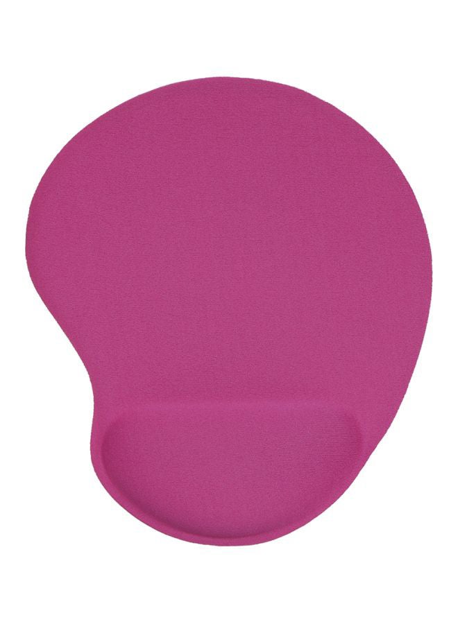Silicone Wrist Support Mouse Pad Rose Red - Image 1