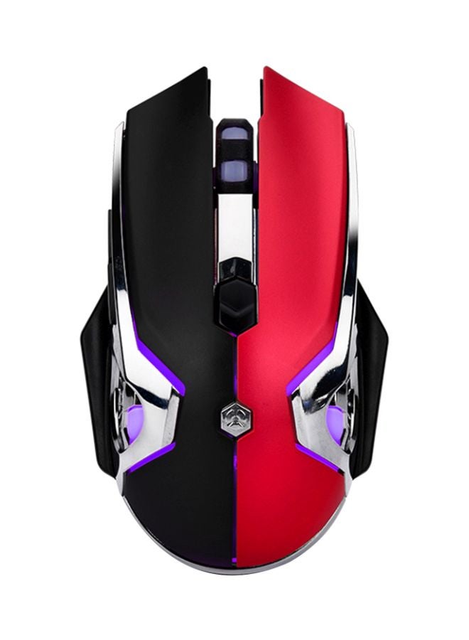 Ajazz USB Wired Gaming Mouse Red/Black/Purple  - Image 1