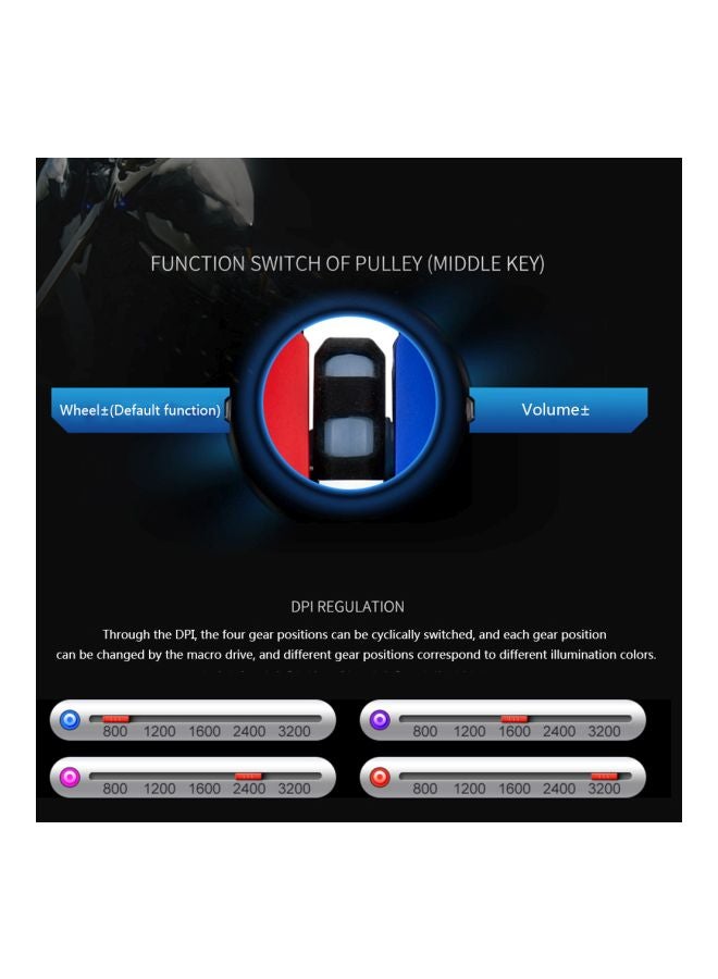 Ajazz USB Wired Gaming Mouse - Image 3