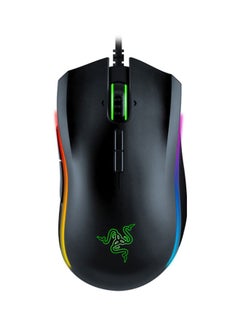 RAZER Razer Mamba Elite Wired Gaming Mouse: 16,000 DPI Optical Sensor - Chroma RGB Lighting - 9 Programmable Buttons - Mechanical Switches Black  - Image 1