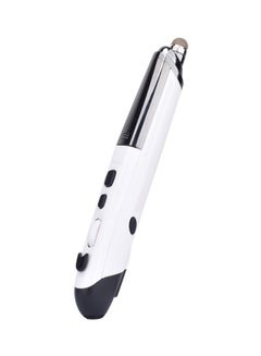 Wireless Mouse Laser Pointer Pen White