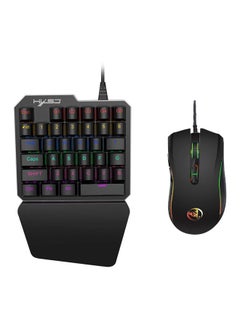 HXSJ Wired RGB Keyboard And Mouse Set  - Image 1