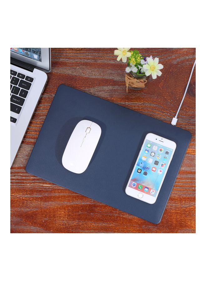 Wireless Charging Mouse Pad Blue - Image 2