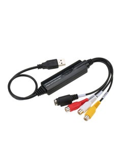Generic USB Audio Video Capture Adapter Black/Red/Yellow  - Image 2