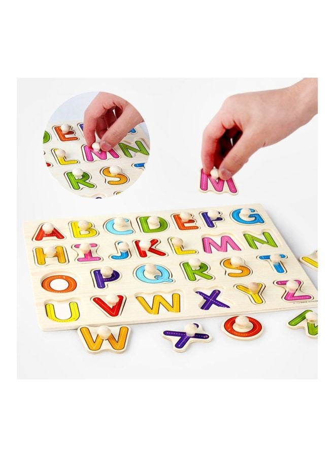 Ectownugs - Wooden Puzzle Educational Board CA02TS0105 - Image 1