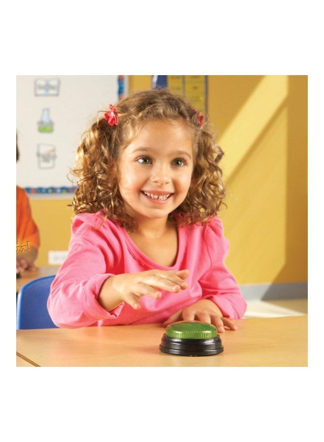 Learning Resources 4-Piece Lights And Sounds Buzzers 62442L6X  - Image 3