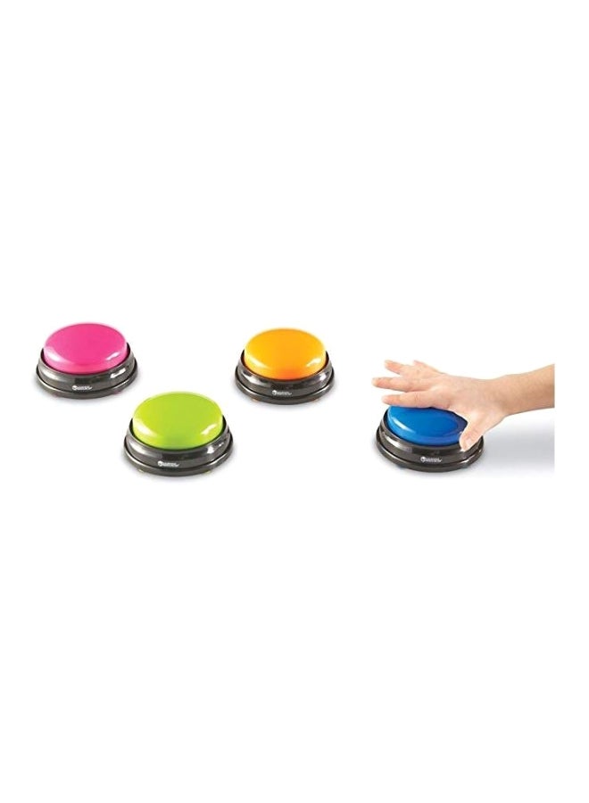 Learning Resources - 4-Piece Answer Buzzers JV268FJJ 3.5inch - Image 1