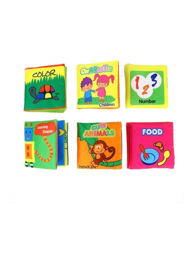 ال دبليو لعبة كتاب الرسوم المتحركة للتعليم المبكر مكونة من 6 قطع - طراز V226NTTV - Image 1