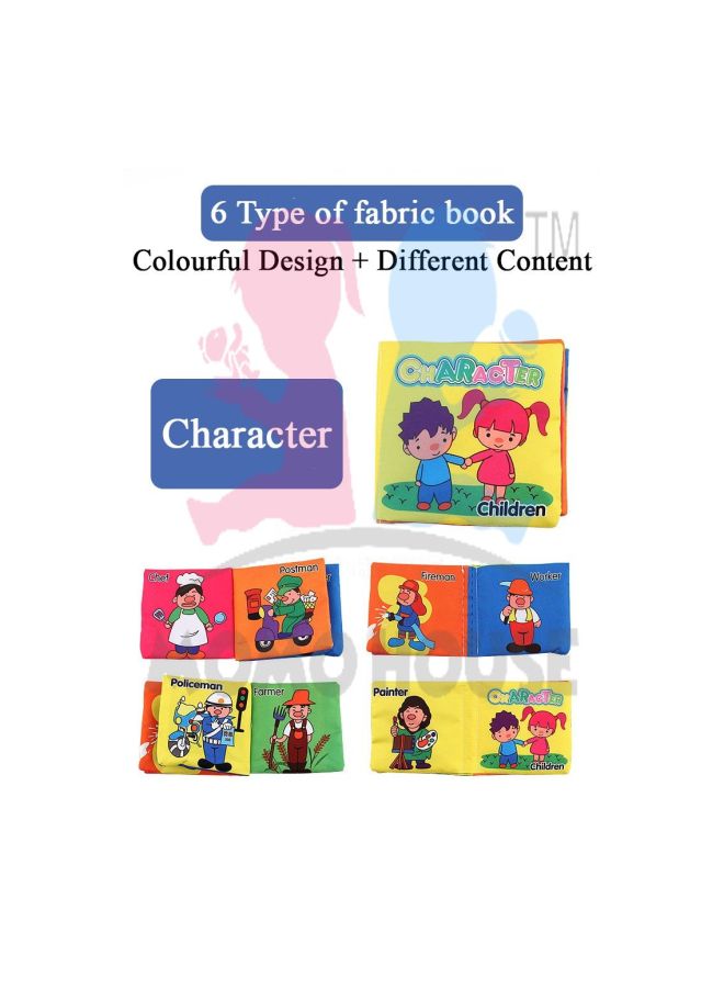 ال دبليو لعبة كتاب الرسوم المتحركة للتعليم المبكر مكونة من 6 قطع - طراز V226NTTV - Image 2