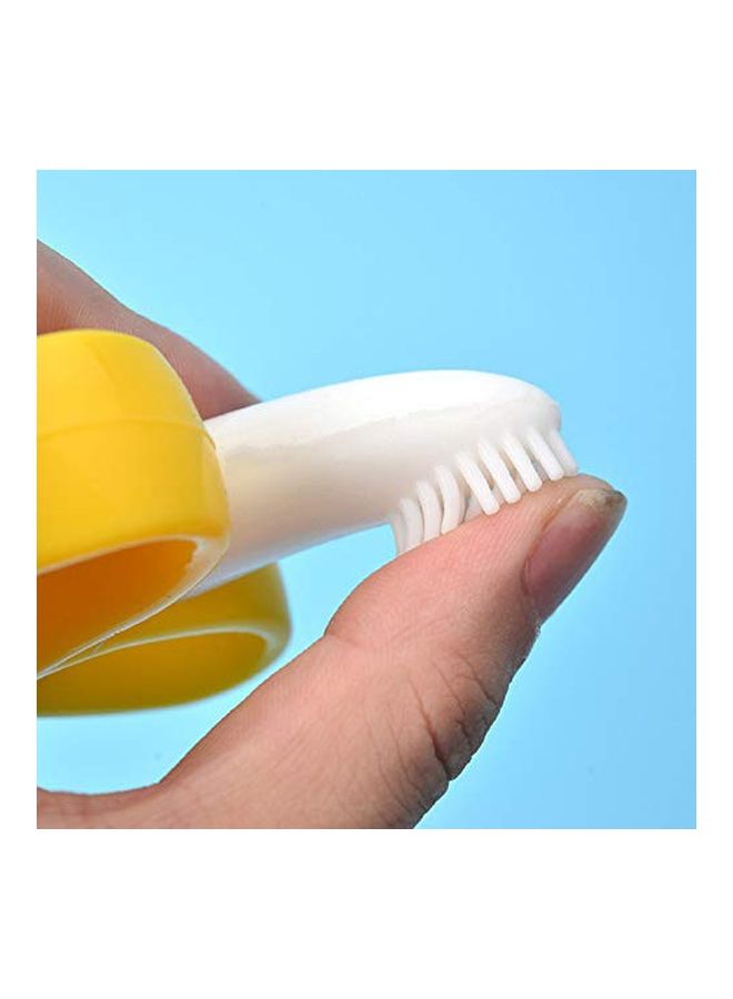 LW Banana Shaped Toothbrush Teether Toy - Image 4