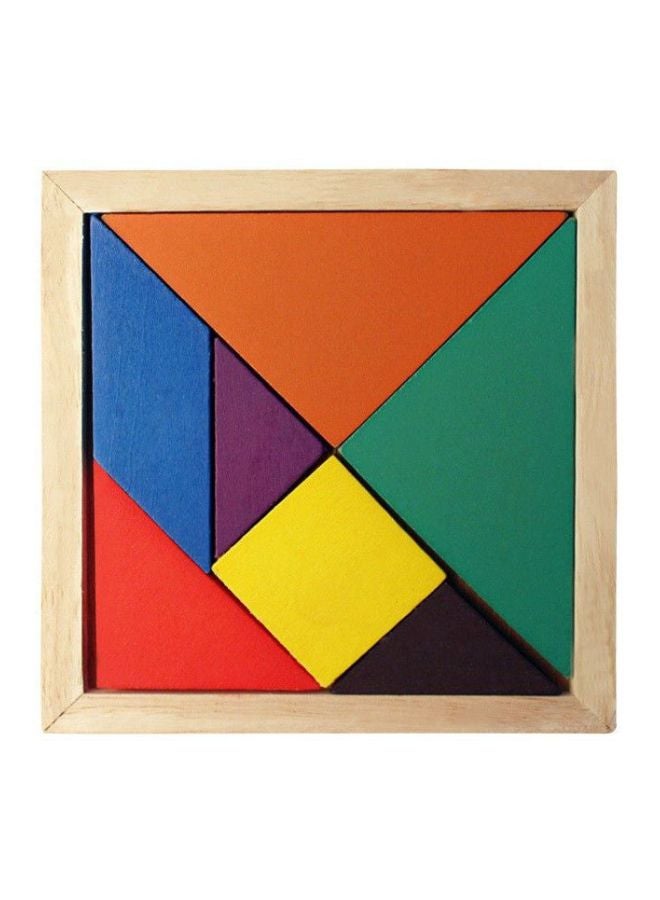 LW 7-Piece Wooden Jigsaw Puzzle 6TN2N466