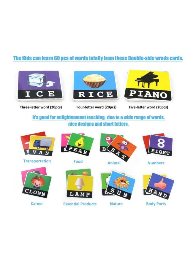 LW 60-Piece Spelling And Alphabet Learning Toy Set F4F0ND20 - Image 4