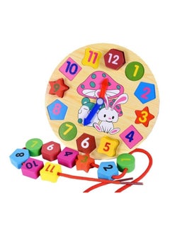 LW 13-Piece Digital Geometry Clock Early Learning Toy Set T2FZ2V2P  - Image 2